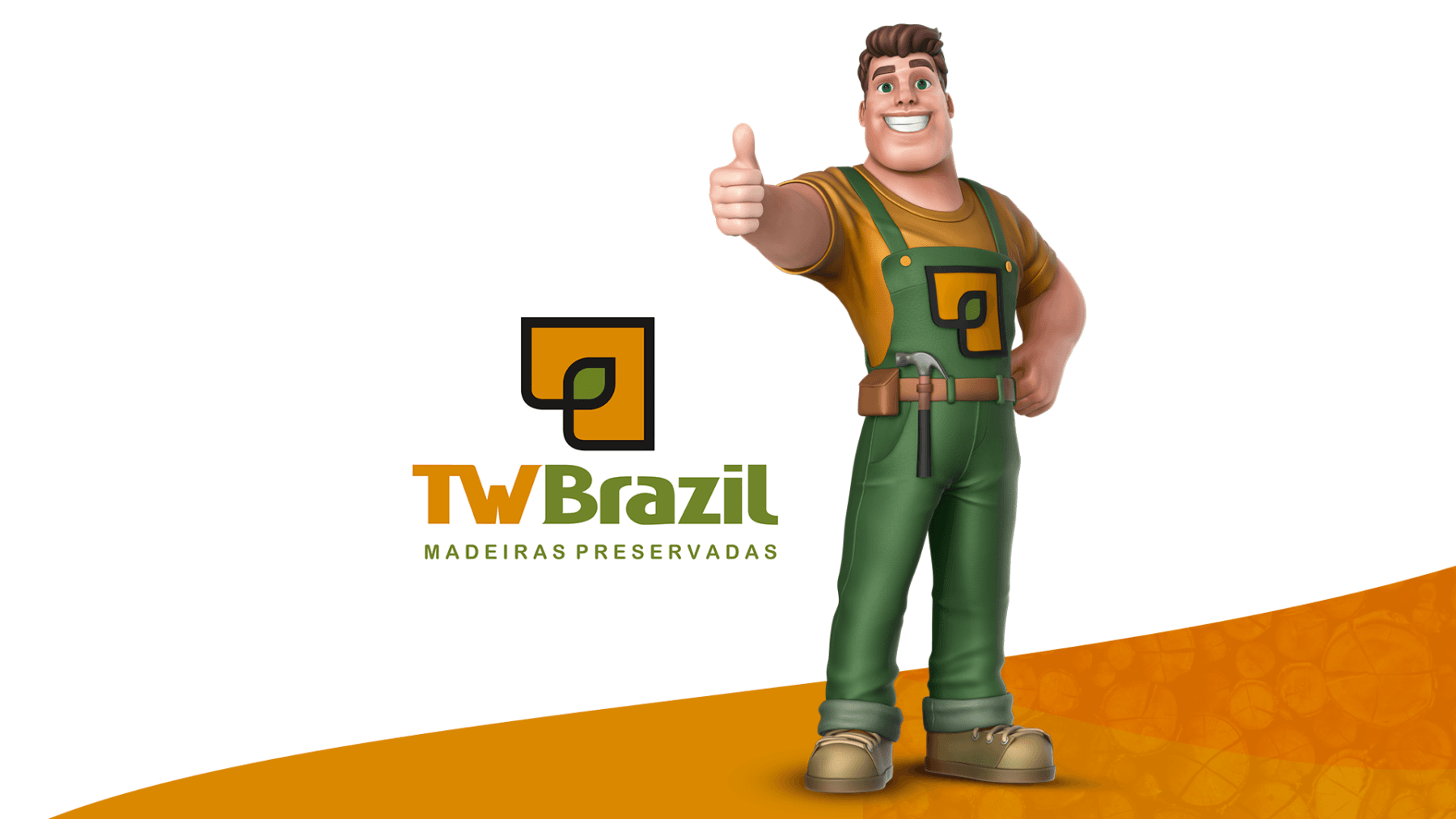 Logo projeto Mascote TWBrasil