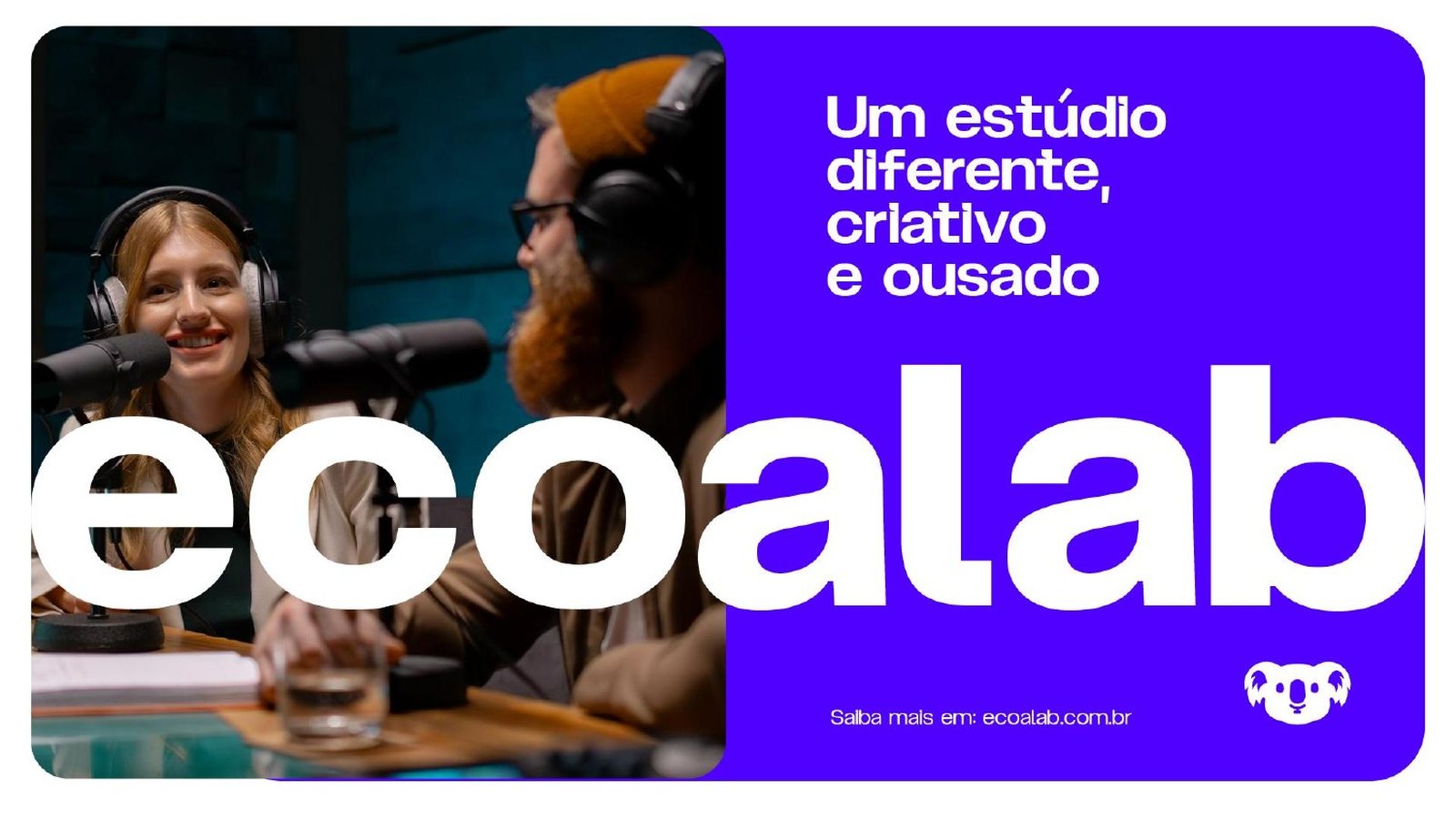 Cover with the Ecoalab wordmark and studio photo